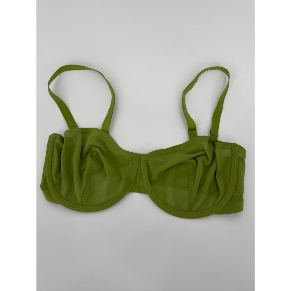 Cuup The Balconette Underwire Bra | Green | 36F - Picture 2 of 7